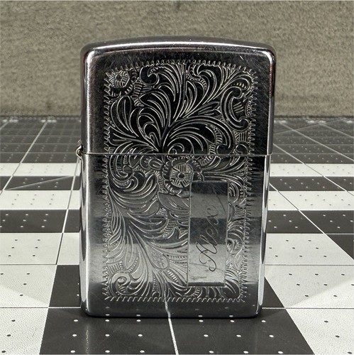 Zippo 1994 floral - (b,