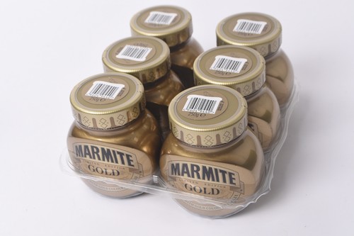 Marmite gold jars - gold, 250g