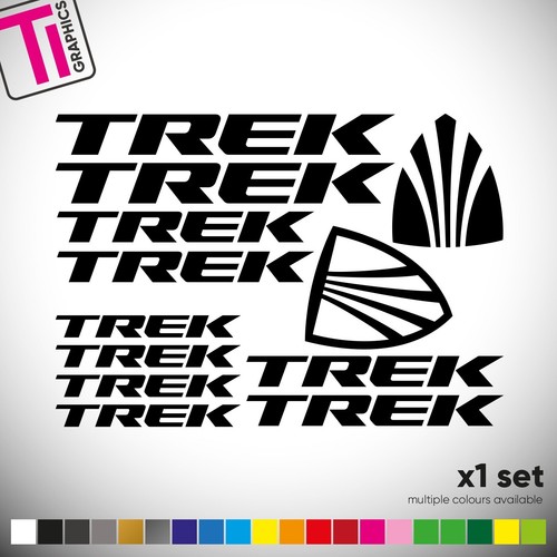 Trek bike stickers - vinyl, decal