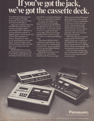 Vintage 1971 panasonic - vintage,