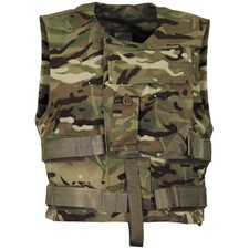British Military MTP Camouflage, CBA Body Armour Cover, Flak Jacket Vest, NEW