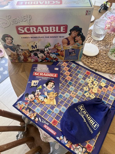 Disney scrabble family - disney,