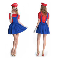 Women Adult Super Mario and