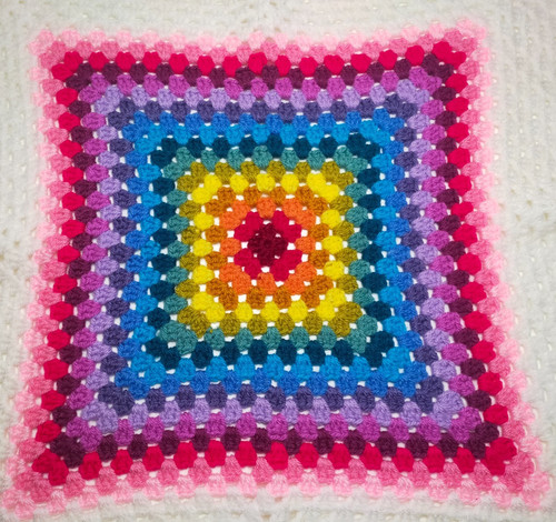 Colourful rainbow baby - colourful, blanket