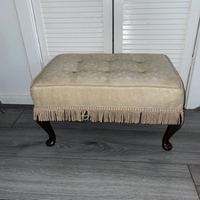 Vintage Large Footstool With