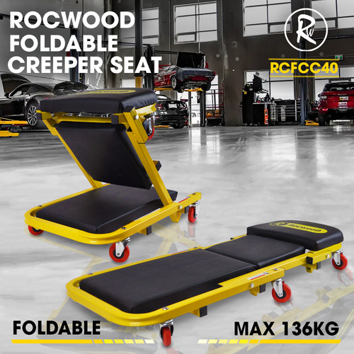Creeper seat rocwood - creeper, folding