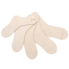  5 Pcs Wooden Sock Model Hang Tag for Socks Blocking Kit Knitting