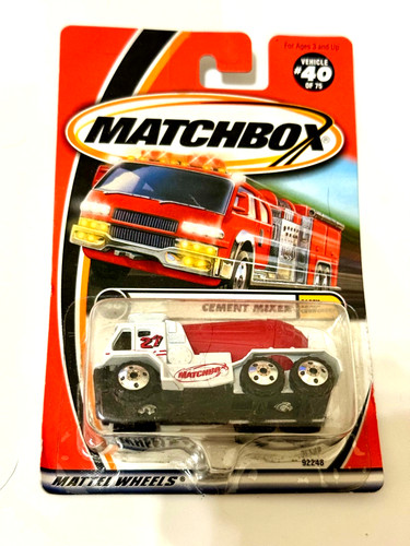 2000 matchbox cement mixer - mixer, #40