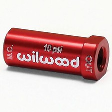 Wilwood Residual Pressure Brake Pedal Travel Valve 10 psi In Red