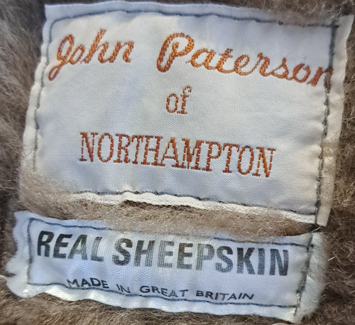 John paterson brown sheepskin - brown,