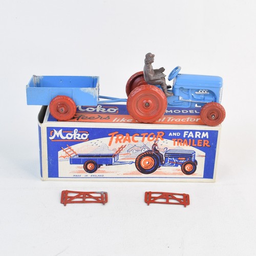 Moko lesney tractor trailer - lesney,