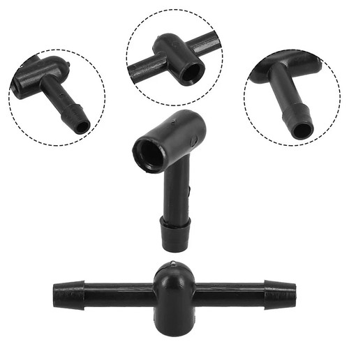Windscreen washer connector - 2x,