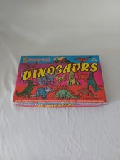 Vintage Fuzzy Felt Dinosaurs
