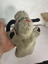 SOOTY & SWEEP SWEEP HAND PUPPET WITH COLLAR PLUSH SOFT TOY BY PATSY B AQW