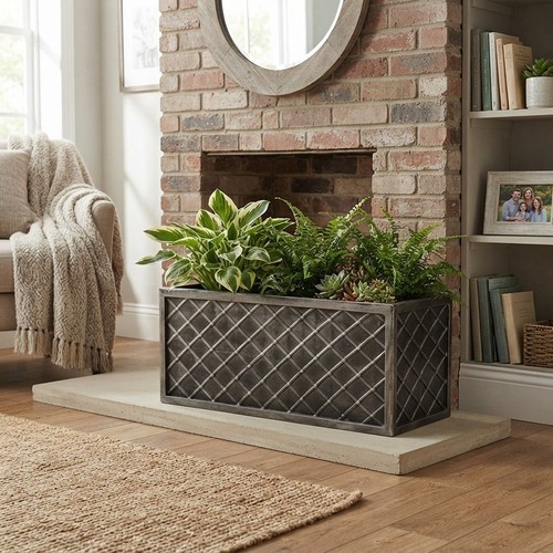 Lazio trough planters 70cm - trough,