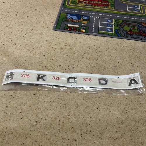 New genuine skoda rear - new,