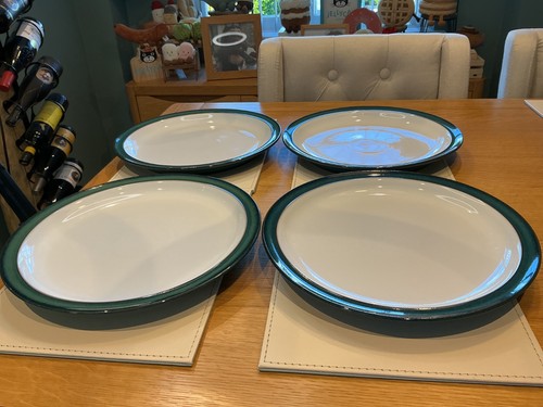 Denby greenwich dinner plates - greenwich,