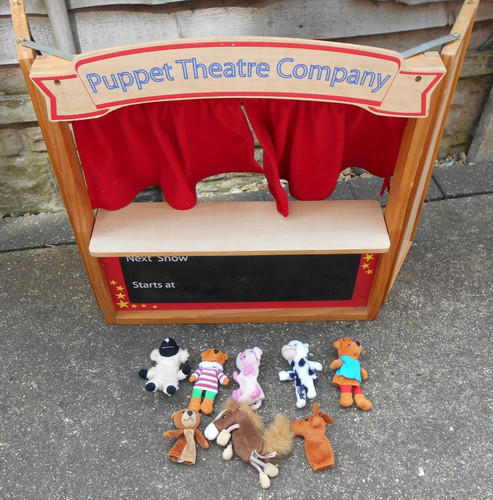 Vintage wooden elc puppet - elc,