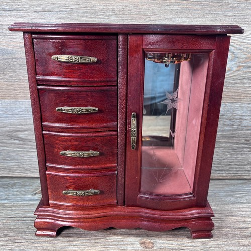 Vintage wooden wardrobe - wardrobe, style