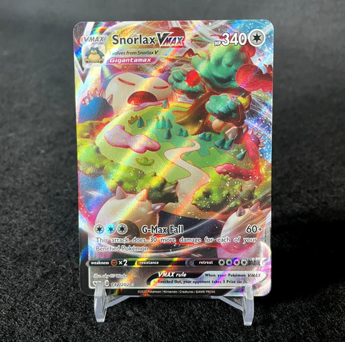 Pokémon tcg snorlax vmax - -,