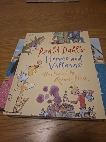 Roald dahl heroes and villains - roald,