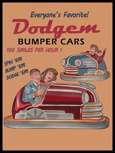 Dodgem bumper cars 100 - dodgem,