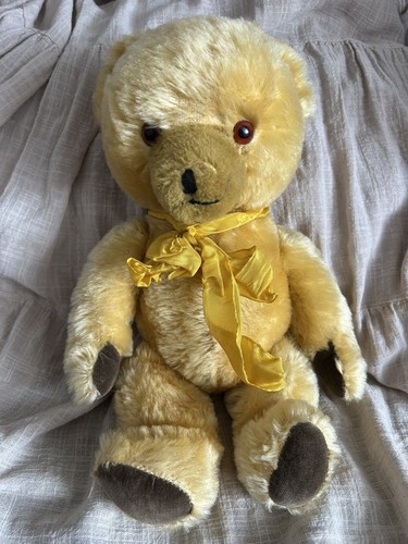 Very loved vintage teddy bear