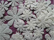 100 diecut DAISY FLOWER