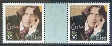 IRELAND : 2000 OSCAR WILDE 'PERSONALISED'  GUTTER PAIR MNH HIB C994 CAT €20