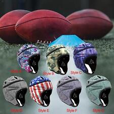 Kids Rugby Helmet Rugby Head Guard Adjustable Scrum Cap Football Helmet Rugby
