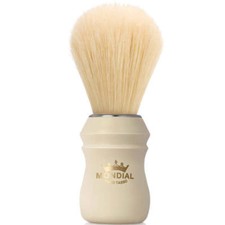 Mondial 1908 Boar Shaving Brush Faux Ivory