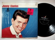 Jimmy Clanton & Bristow Hopper LP Record 1962 Design Records Rock 33RPM
