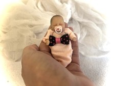 Polymer clay baby ,artist