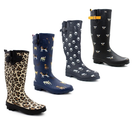 Womens adjustable calf - calf, wellies