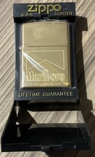 Marlboro Vintage Brass Zippo Advertising Lighter, c. 1997