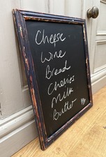 Vintage Painted Wooden Blue