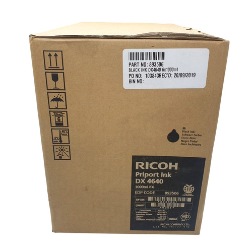 Ricoh priport ink - black, dx