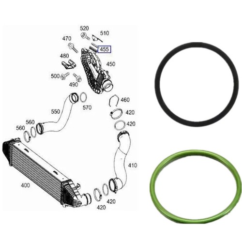 2pcs for mercedes - for, green