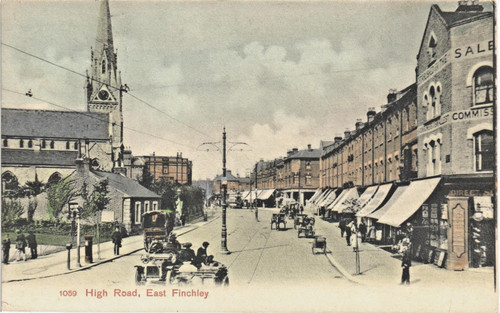 East finchley high road - high, #