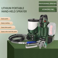 Handheld Spray Paint Machine High Pressure Airless For Makita 21V Battery 750W