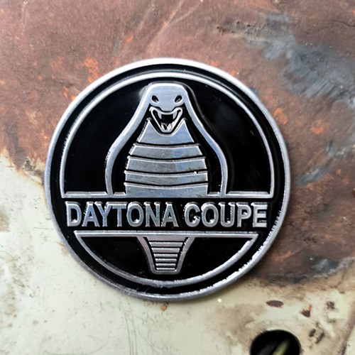 Shelby cobra emblem badge - ac,