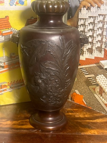 Antique decorative meiji - decorative, vase