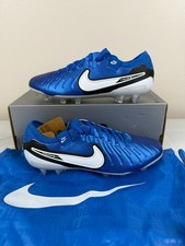Nike Legend 10 Elite FG Football Boots- Soar Blue White Size 4  DV4328-400