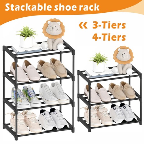 Tier shoe storage rack - 3, 4