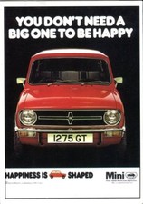 Mini Clubman 1275GT - Modern postcard by Vintage Ad Gallery