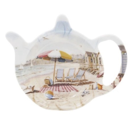 Seaside theme teabag - theme, tidy