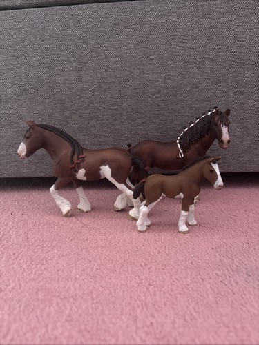 Schleich clydesdale horses - horses, &