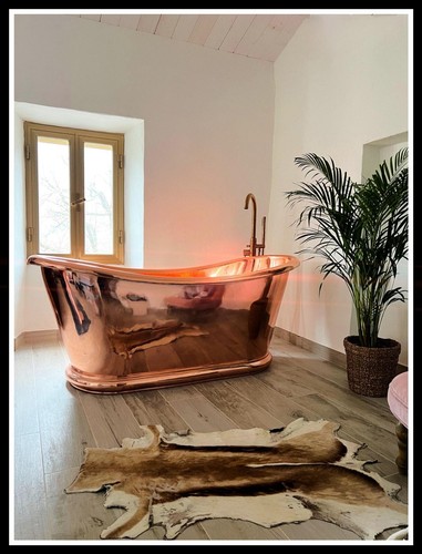 Copper bathtub elizabethan - copper,