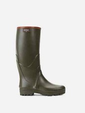 Aigle Chambord Pro 2 Mens Green Wellies Wellington Boots Size 7.5-11.5