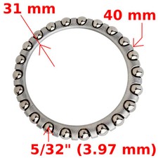 BIKE BALL BEARING CAGED